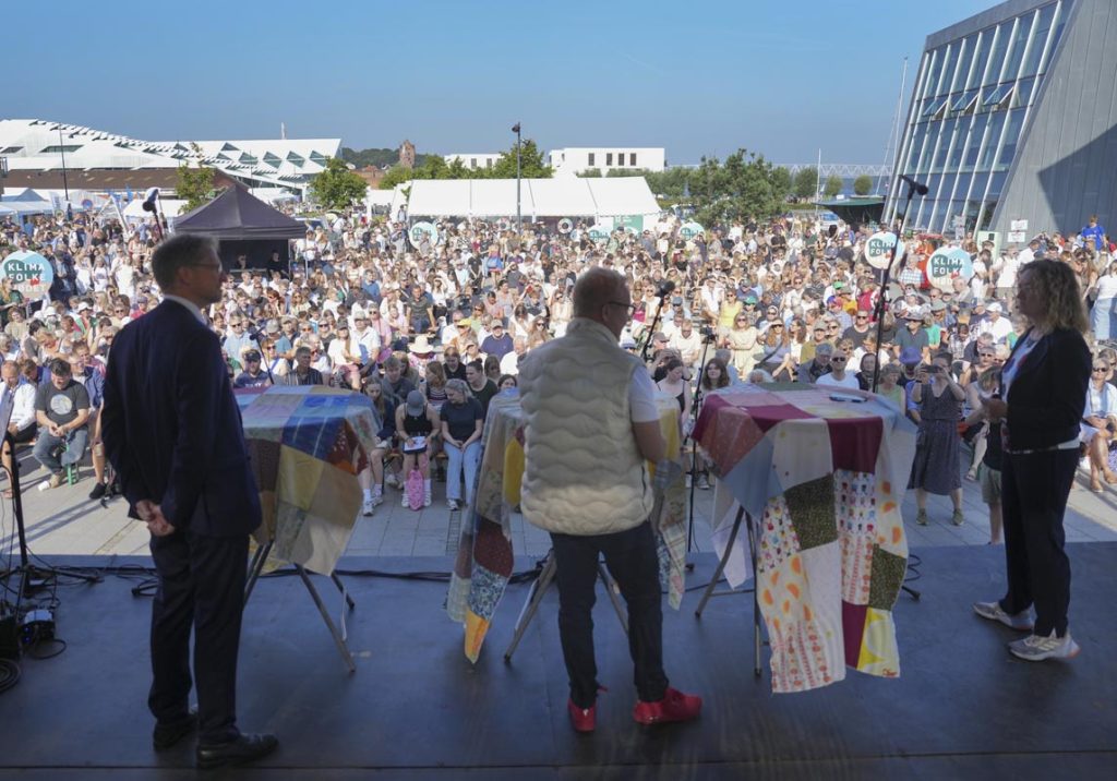 Åbning af Klimafolkemødet 2024 (2). Foto: Claus Fisker